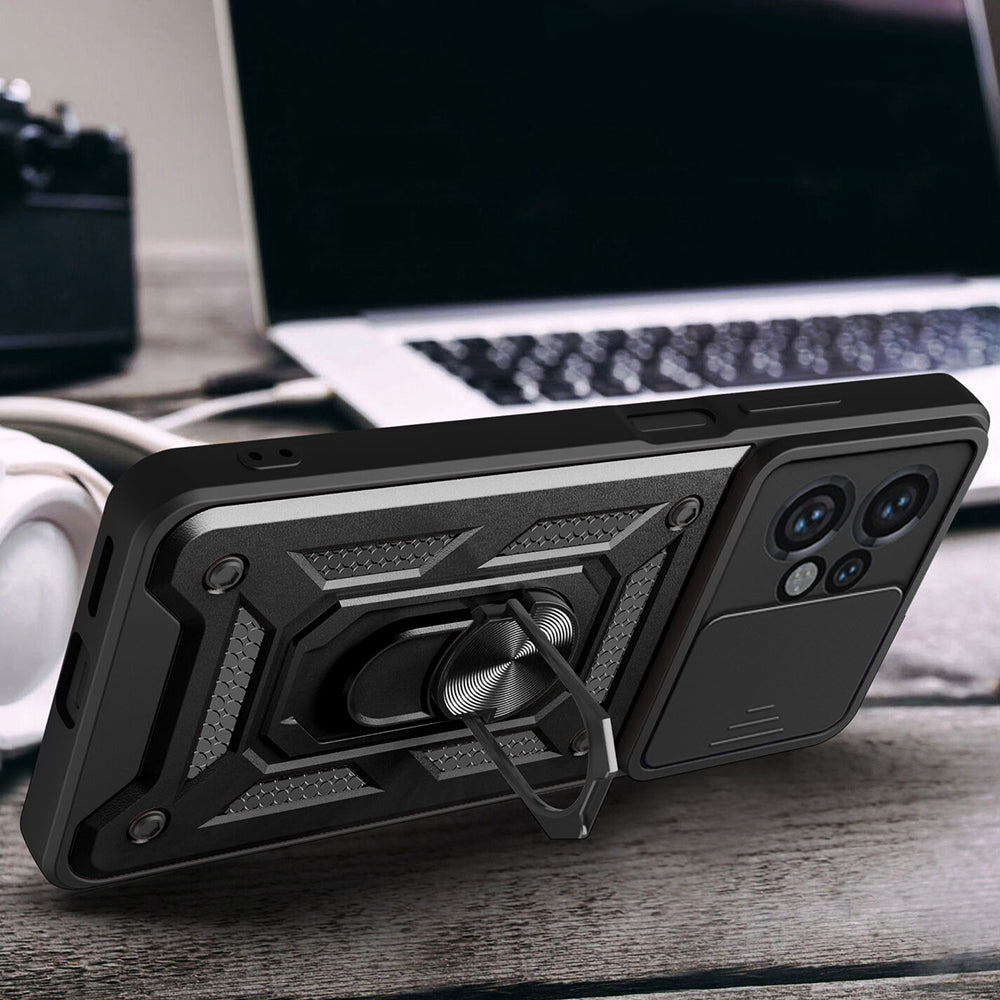 Husa de protectie Techsuit CamShield Series compatibila cu Motorola Moto G04, acoperire spate, albastru