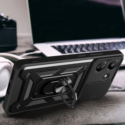 Husa de protectie Techsuit CamShield Series compatibila cu Xiaomi Redmi 13C 5G, acoperire spate, albastru