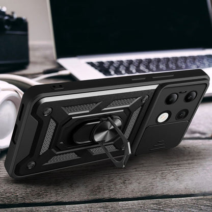 Husa de protectie Techsuit CamShield Series compatibila cu Xiaomi Redmi Note 13 4G, acoperire spate, albastru