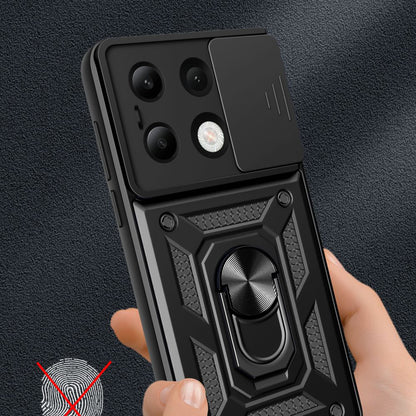 Husa de protectie Techsuit CamShield Series compatibila cu Xiaomi Redmi Note 13 4G, acoperire spate, albastru