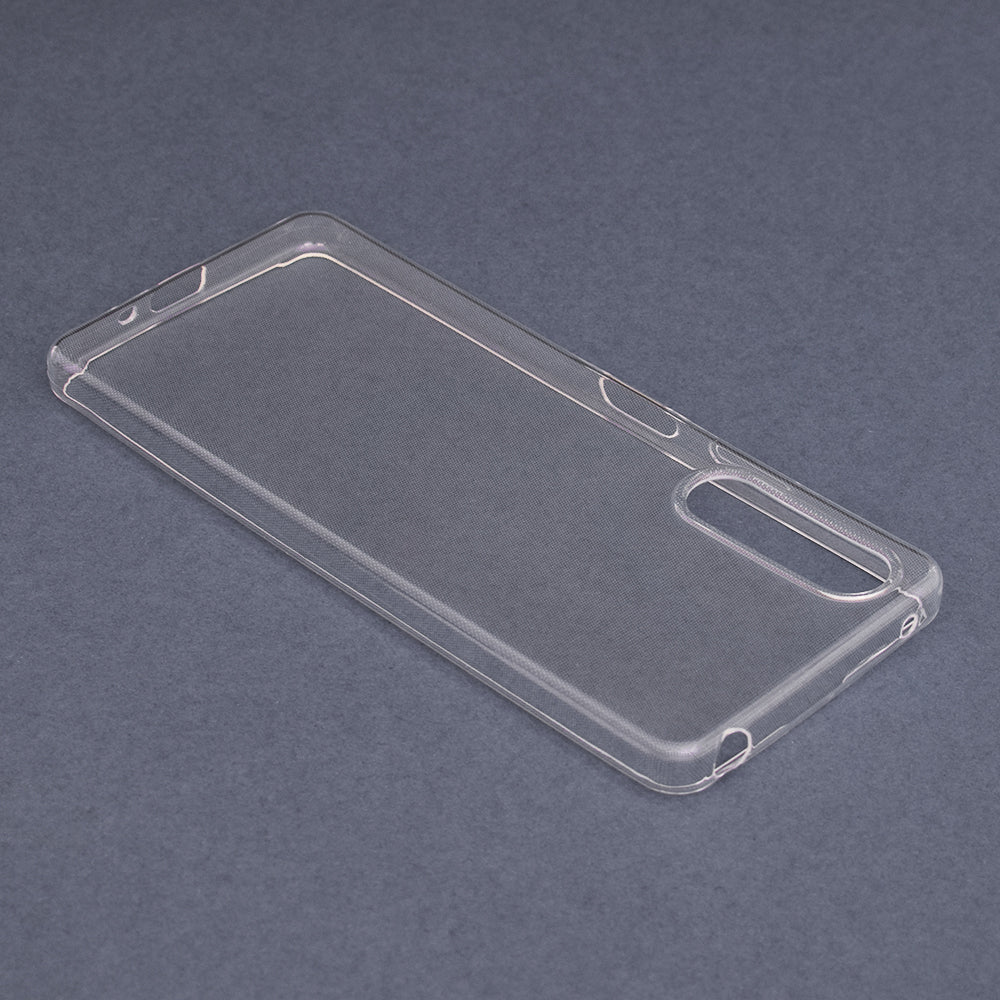 Husa de protectie Techsuit Clear Silicone compatibila cu Sony Xperia 1 V, acoperire spate, transparent