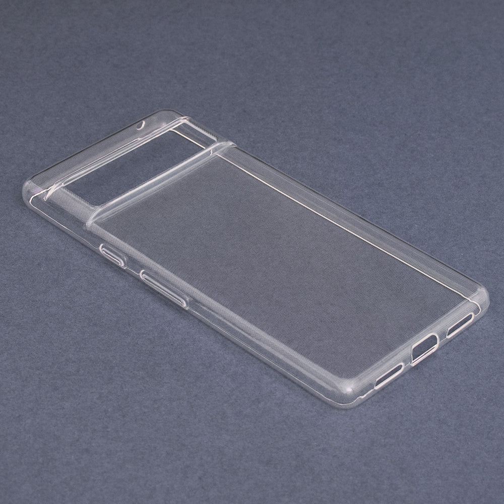 Husa de protectie Techsuit Clear Silicone compatibila cu Google Pixel 7, acoperire spate, transparent