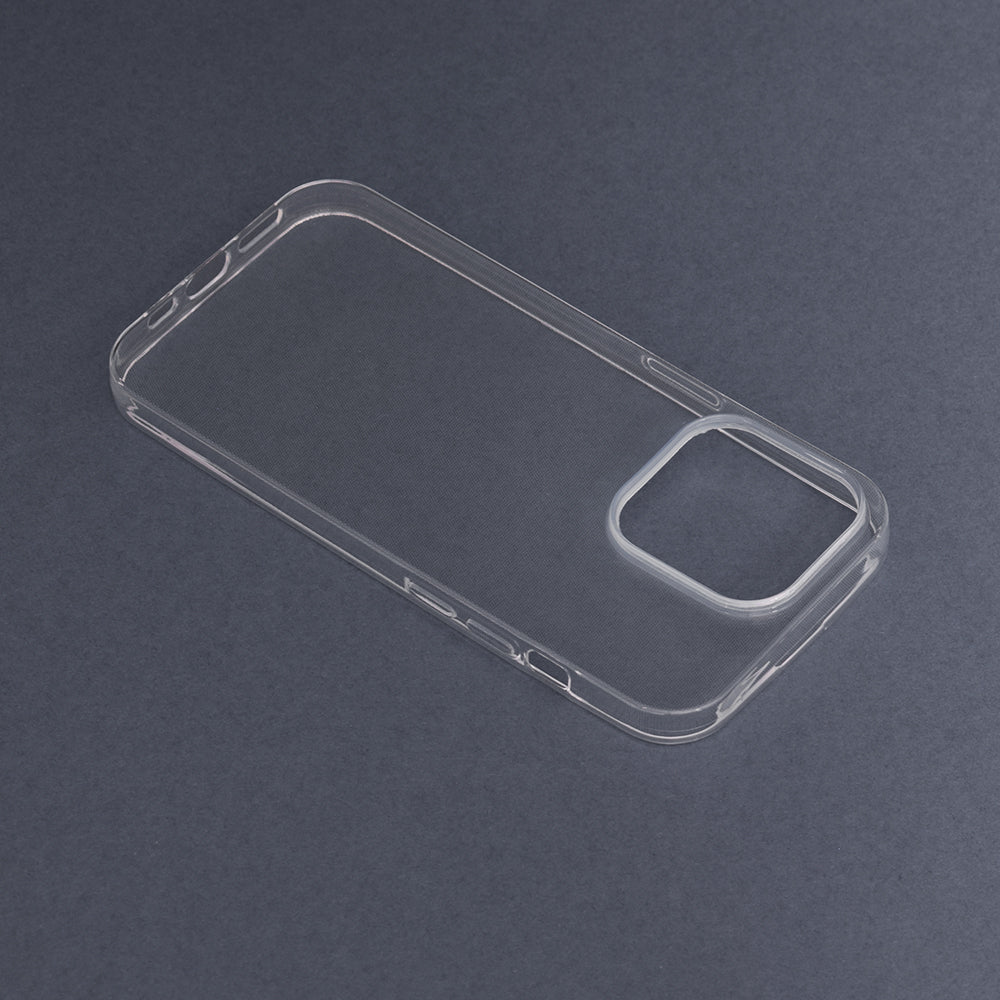 Husa de protectie Techsuit Clear Silicone compatibila cu Apple iPhone 14 Pro, acoperire spate, transparent