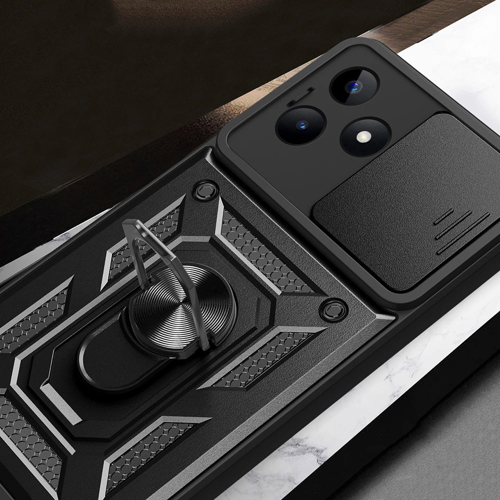 Husa de protectie Techsuit CamShield Series compatibila cu Xiaomi Redmi Note 13 5G, acoperire spate, albastru