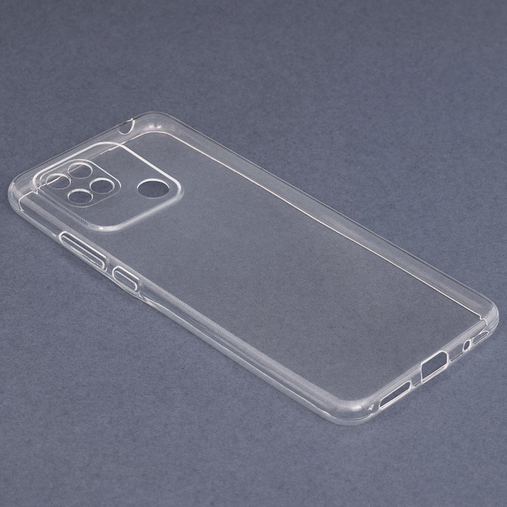 Husa de protectie Techsuit Clear Silicone compatibila cu Xiaomi Poco M5, acoperire spate, transparent