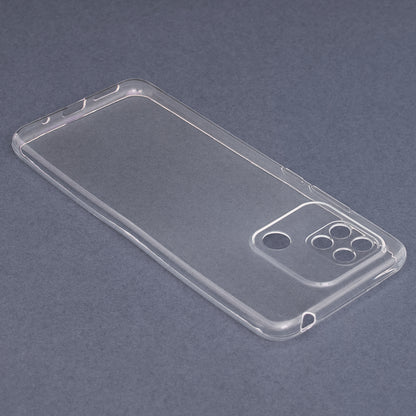 Husa de protectie Techsuit Clear Silicone compatibila cu Xiaomi Poco M5, acoperire spate, transparent