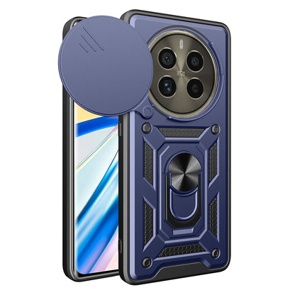 Husa de protectie Techsuit CamShield Series compatibila cu Realme 12 Pro, acoperire spate, albastru