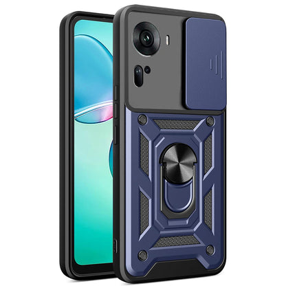 Husa de protectie Techsuit CamShield Series compatibila cu Oppo Reno11, acoperire spate, albastru
