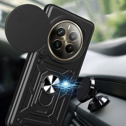 Husa de protectie Techsuit CamShield Series compatibila cu Honor Magic6 Pro, acoperire spate, albastru