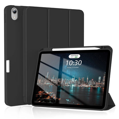 Husa de protectie pentru tableta Techsuit Flex Trifold compatibila cu Apple iPad Air 5 (2022), negru, TPU