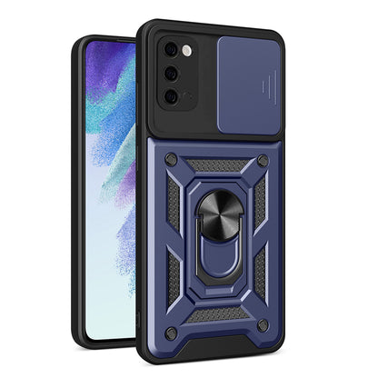 Husa de protectie Techsuit CamShield Series compatibila cu Samsung Galaxy S20 5G, acoperire spate, albastru