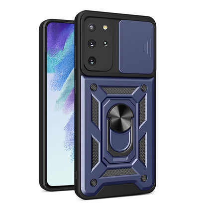 Husa de protectie Techsuit CamShield Series compatibila cu Samsung Galaxy S20 Plus 5G, acoperire spate, albastru