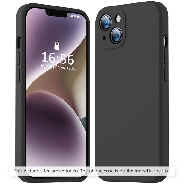 Husa de protectie Techsuit SoftFlex compatibila cu Xiaomi 13T Pro, acoperire spate, negru