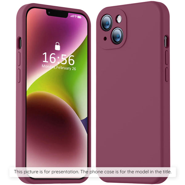 Husa de protectie Techsuit SoftFlex compatibila cu Oppo A79 5G, acoperire spate, visiniu