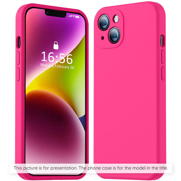 Husa de protectie Techsuit SoftFlex compatibila cu Xiaomi Poco X6 Pro, acoperire spate, roz neon