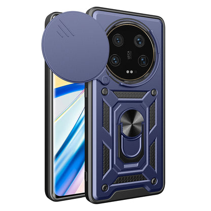 Husa de protectie Techsuit CamShield Series compatibila cu Xiaomi 13 Ultra, acoperire spate, albastru