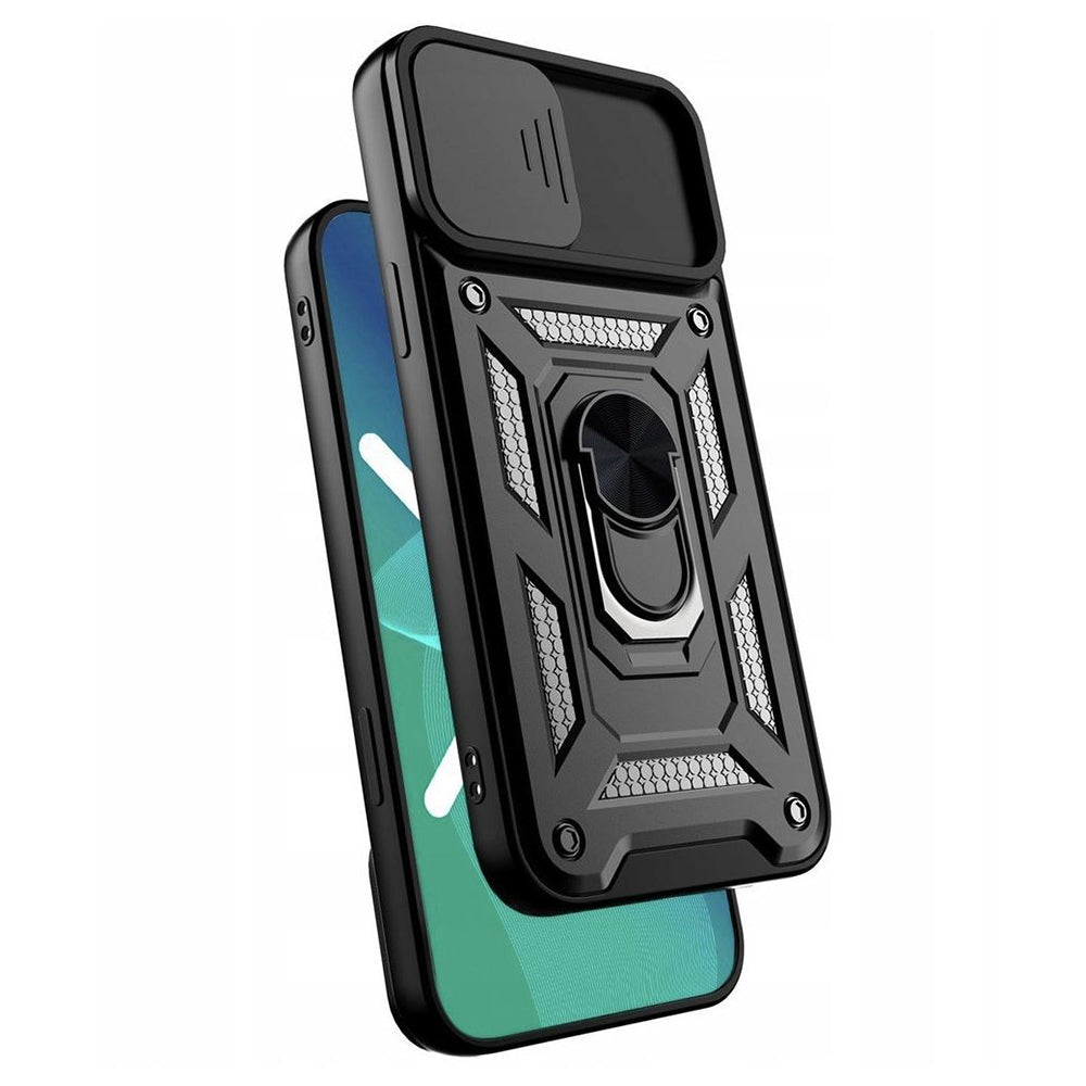 Husa de protectie Techsuit CamShield Series compatibila cu Apple iPhone XS, acoperire spate, albastru