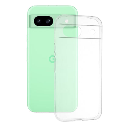 Husa de protectie Techsuit Clear Silicone compatibila cu Google Pixel 8a, acoperire spate, transparent