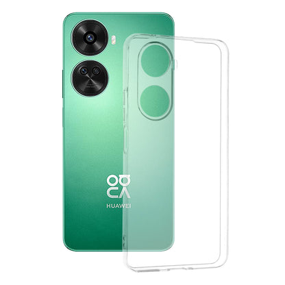 Husa de protectie Techsuit Clear Silicone compatibila cu Huawei nova 11 SE / 12 SE, acoperire spate, transparent