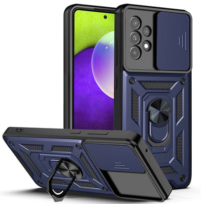 Husa de protectie Techsuit CamShield Series compatibila cu Samsung Galaxy A52 4G, acoperire spate, albastru