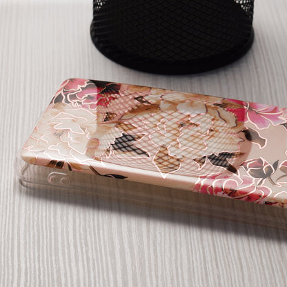 Husa de protectie Techsuit Marble Series compatibila cu Honor Magic5 Lite, acoperire spate, Chloe White
