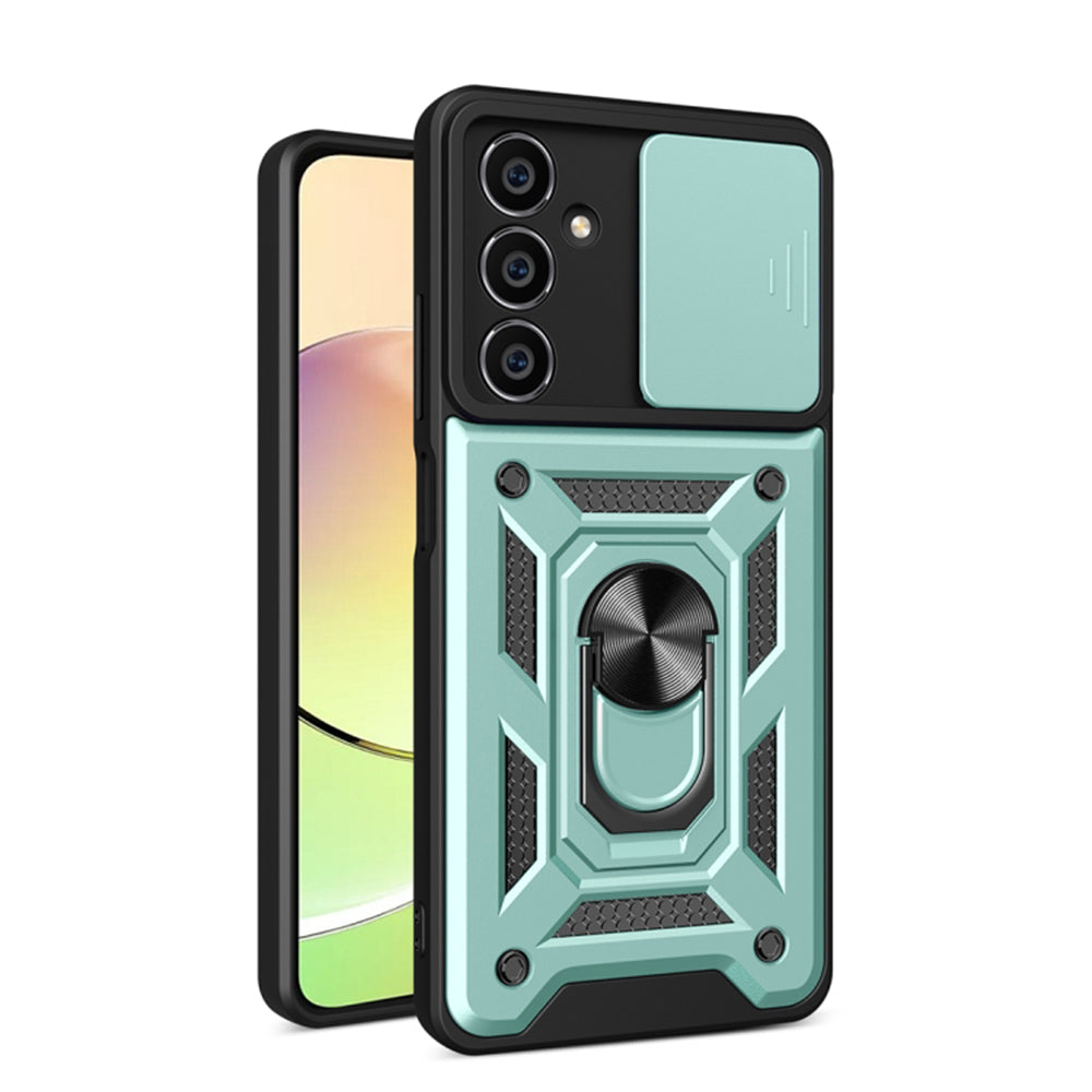 Husa de protectie Techsuit CamShield Series compatibila cu Samsung Galaxy M15, acoperire spate, verde