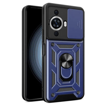 Husa de protectie Techsuit CamShield Series compatibila cu Huawei nova 11, acoperire spate, albastru
