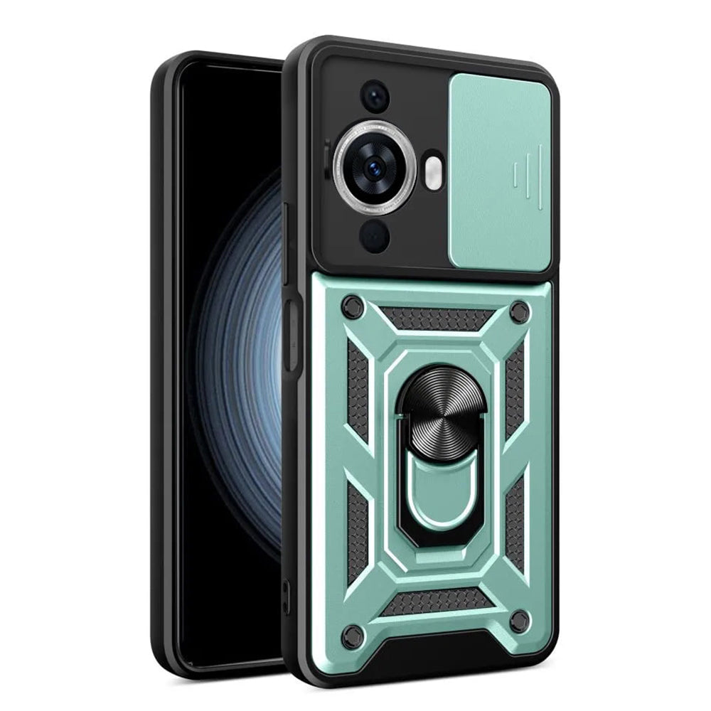 Husa de protectie Techsuit CamShield Series compatibila cu Huawei nova 11, acoperire spate, verde