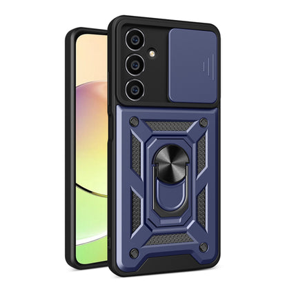 Husa de protectie Techsuit CamShield Series compatibila cu Samsung Galaxy M55, acoperire spate, albastru