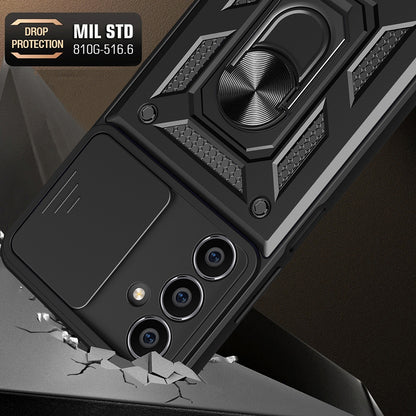 Husa de protectie Techsuit CamShield Series compatibila cu Samsung Galaxy M55, acoperire spate, verde