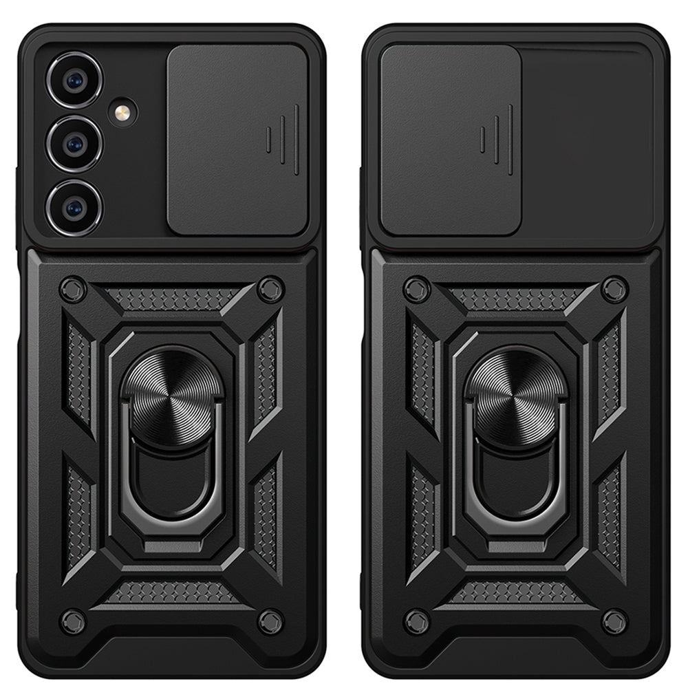 Husa de protectie Techsuit CamShield Series compatibila cu Samsung Galaxy M55, acoperire spate, rose gold