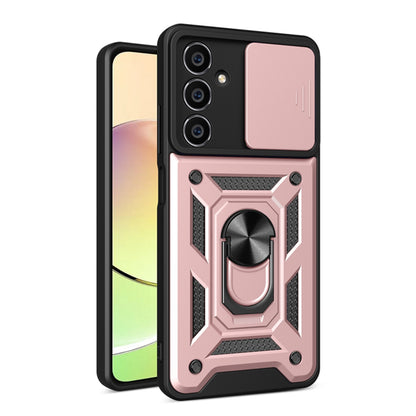 Husa de protectie Techsuit CamShield Series compatibila cu Samsung Galaxy M55, acoperire spate, rose gold