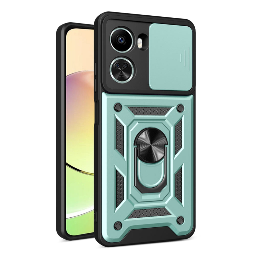 Husa de protectie Techsuit CamShield Series compatibila cu Huawei nova 12 SE, acoperire spate, verde