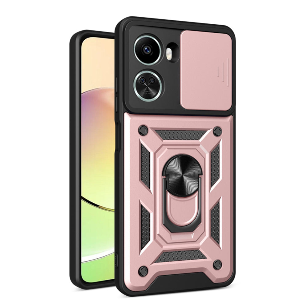 Husa de protectie Techsuit CamShield Series compatibila cu Huawei nova 11 SE, acoperire spate, rose gold