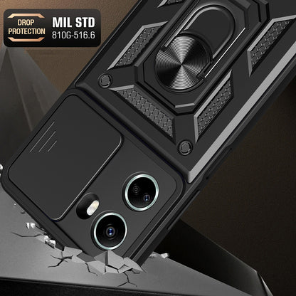 Husa de protectie Techsuit CamShield Series compatibila cu Huawei nova 11 SE, acoperire spate, rose gold