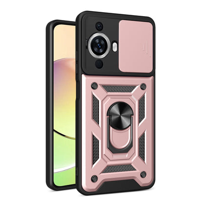 Husa de protectie Techsuit CamShield Series compatibila cu Huawei nova 11, acoperire spate, rose gold