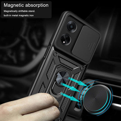Husa de protectie Techsuit CamShield Series compatibila cu Oppo A98 5G, acoperire spate, verde