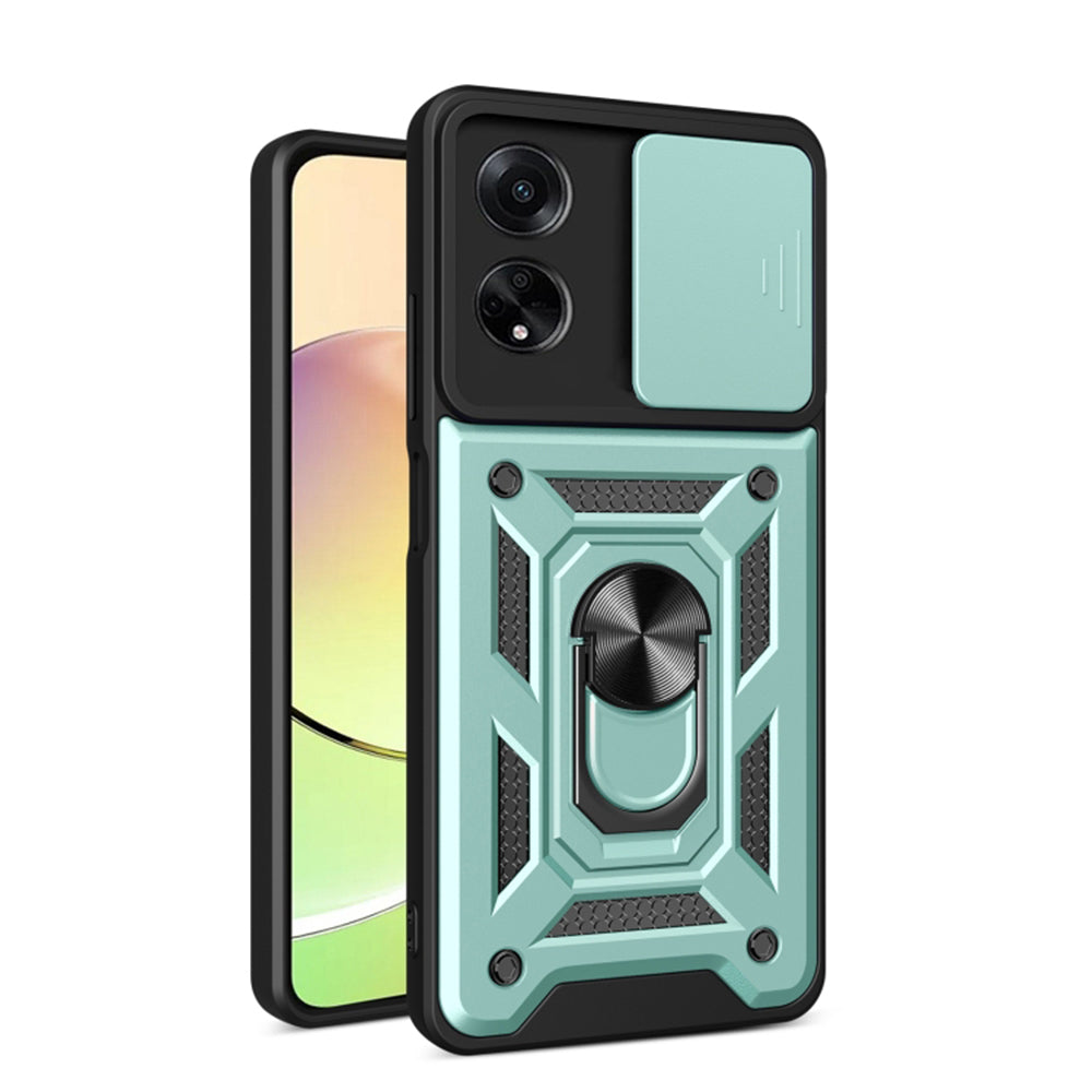 Husa de protectie Techsuit CamShield Series compatibila cu Oppo A98 5G, acoperire spate, verde