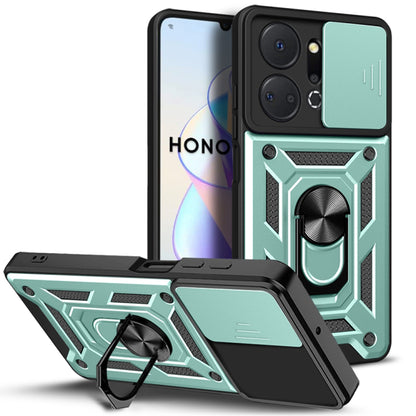 Husa de protectie Techsuit CamShield Series compatibila cu Honor X7a, acoperire spate, verde
