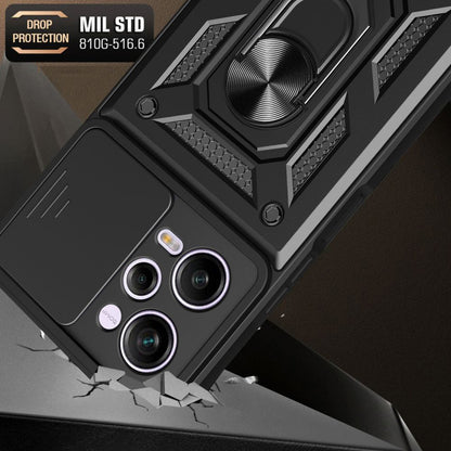 Husa de protectie Techsuit CamShield Series compatibila cu Xiaomi Redmi Poco X5 Pro, acoperire spate, verde