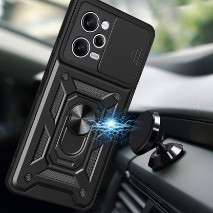 Husa de protectie Techsuit CamShield Series compatibila cu Xiaomi Redmi Note 12 Pro 5G, acoperire spate, verde