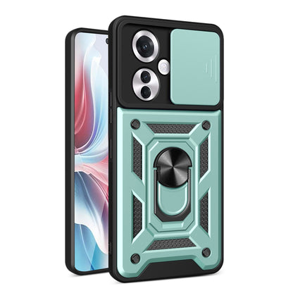 Husa de protectie Techsuit CamShield Series compatibila cu Oppo Reno11 F, acoperire spate, verde