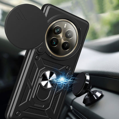 Husa de protectie Techsuit CamShield Series compatibila cu Realme 12 Pro, acoperire spate, verde