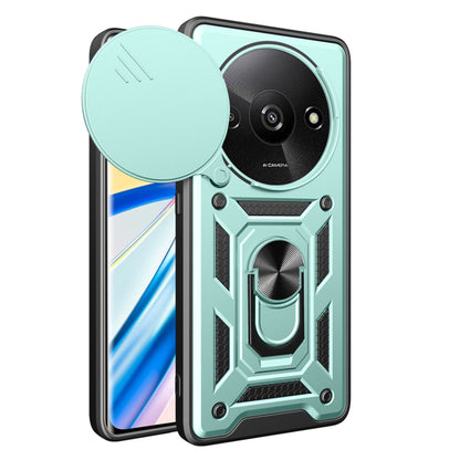 Husa de protectie Techsuit CamShield Series compatibila cu Xiaomi Redmi A3, acoperire spate, verde