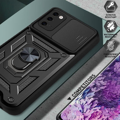 Husa de protectie Techsuit CamShield Series compatibila cu Samsung Galaxy S20 5G, acoperire spate, verde