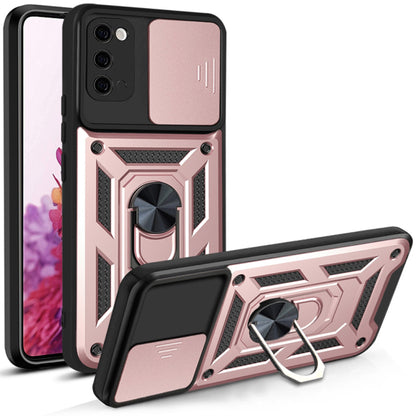Husa de protectie Techsuit CamShield Series compatibila cu Samsung Galaxy S20 5G, acoperire spate, rose gold