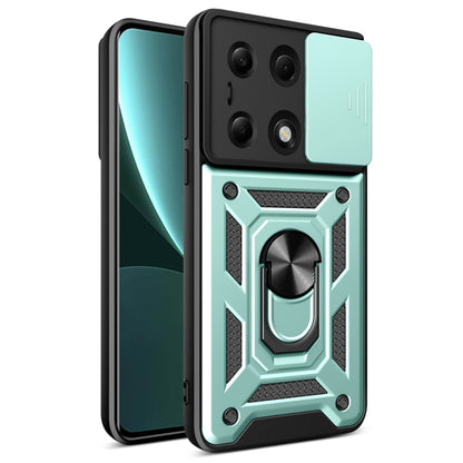 Husa de protectie Techsuit CamShield Series compatibila cu Xiaomi Redmi Note 13 Pro 4G, acoperire spate, verde