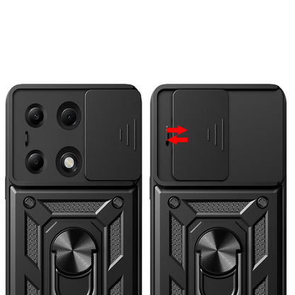 Husa de protectie Techsuit CamShield Series compatibila cu Xiaomi Redmi Note 13 Pro 4G, acoperire spate, rose gold