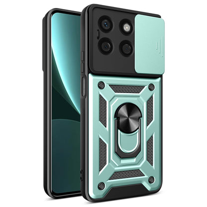 Husa de protectie Techsuit CamShield Series compatibila cu Honor X8b, acoperire spate, verde