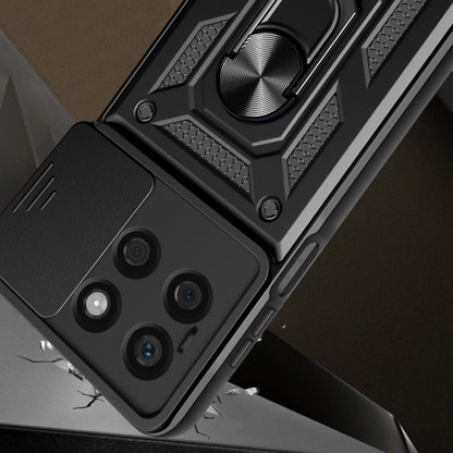Husa de protectie Techsuit CamShield Series compatibila cu Honor X8b, acoperire spate, verde